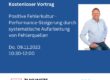 machdenker vortrag fehlerkultur