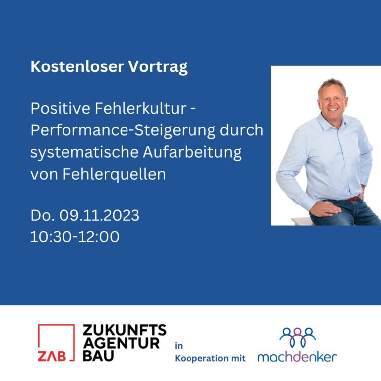 machdenker vortrag fehlerkultur